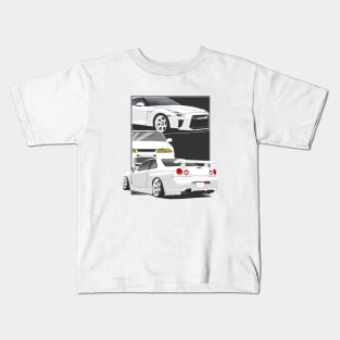 Nissan Gt-r Generation Kids T-Shirt